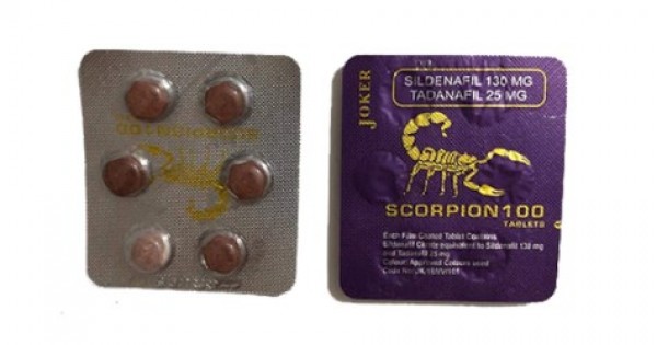 SCORPION 100 Sertleştirici Hap 6 Tablet