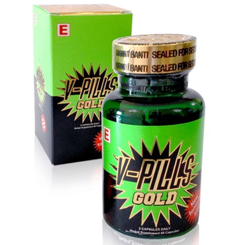 V-PILLS GOLD 60’lı Sertleştirici Geciktirici Hap
