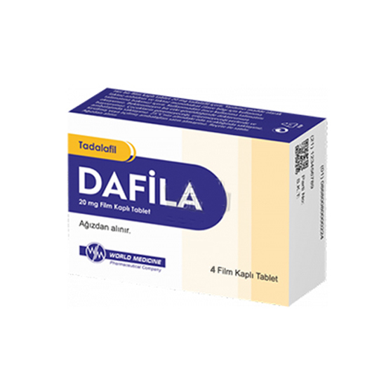 Dafila 20 Mg 4 Film Kaplı Tablet Fiyatı Eczane Garantili Satış