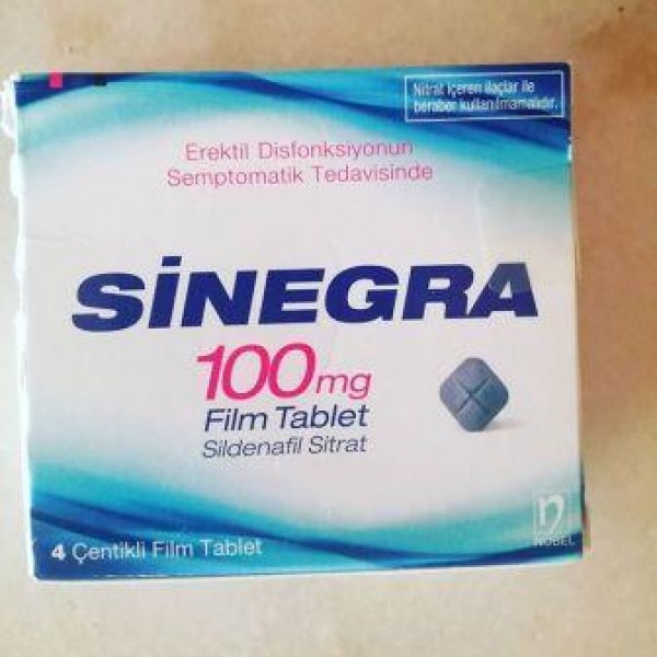 Sinegra 100 Mg 4 Tablet Ereksiyon Hapı