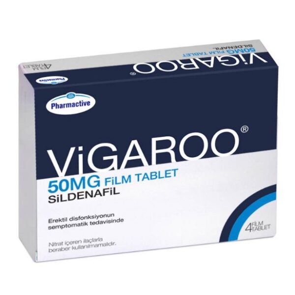 Vigaroo 50 Mg 4’lü Ereksiyon Hapı